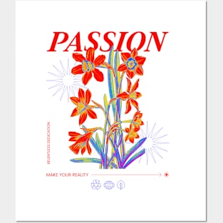 Passion Wildflower Posters and Art